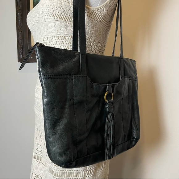 Lucky Brand Handbags - Lucky Brand Leather Tote Bag